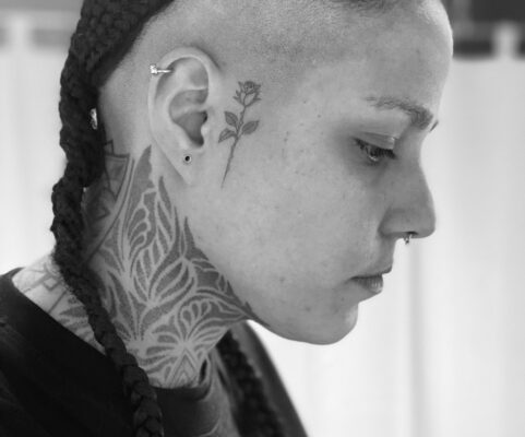 Tattoo-Arbeit New School