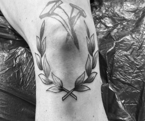 Tattoo-Arbeit Oldschool